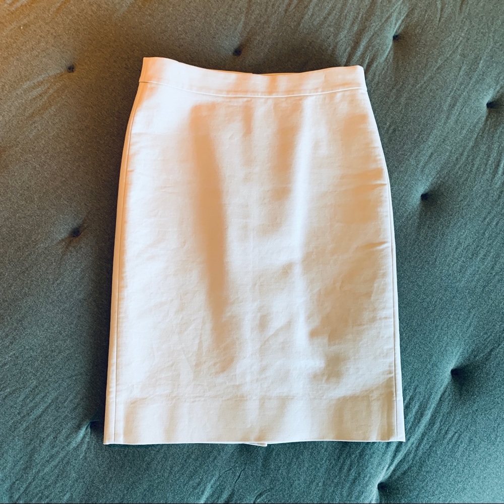 J Crew Double Serge Cotton No.2 Pencil Skirt
